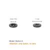 CCTV Accessories Metal Button for Phinhole Lens with Screw Mounting Hole, Size 6.4mm*P0.5 Diameter 11.1mm view 3