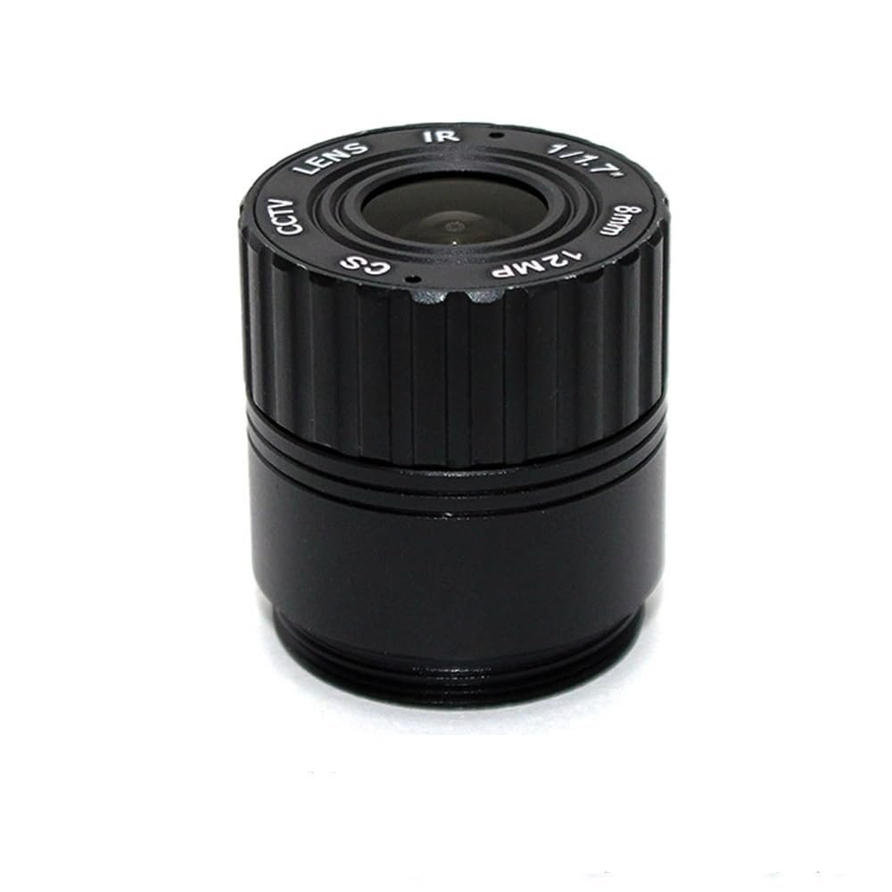 HD 4K 12MP CCTV Lens 8mm CS Mount 70 Degree 1/1.7 Inch Aperture F1.8 for IMX226 IP Surveillance Security Camera