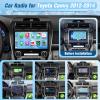 10.1" Android Car Radio for Toyota Camry 2012 2013 2014 with Wireless Carplay Android Auto - 2+32GB IPS Touch Screen Head Unit Car Stereo with GPS, BT, WiFi, DSP, FM, Support J-B-L & Large Screen view 2