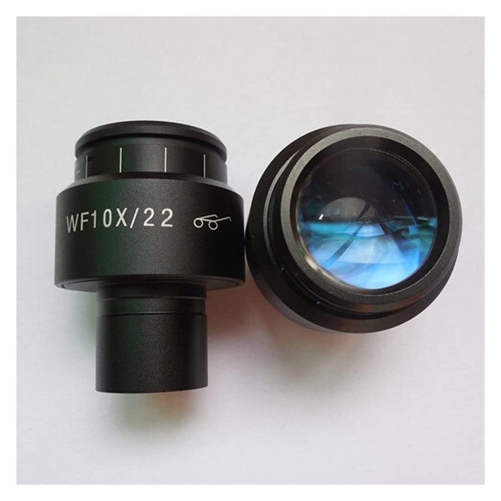JOEBO Microscope Kit 1 PC WF10X/22mm Adjustable Wide Field Eyepiece Optical Lens for Biological Microscope Microscope Lens Adapters