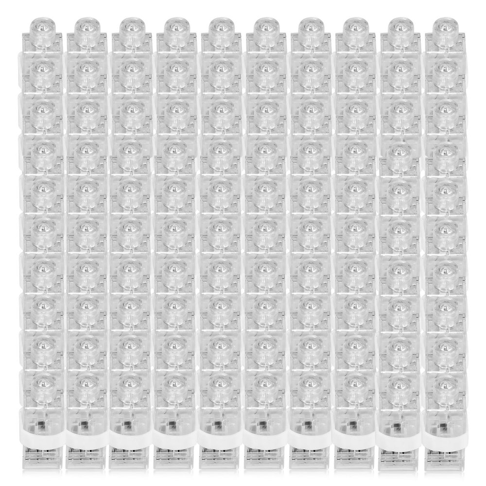 CALIFORNIA CADE ELECTRONIC Finger Lights, 100Pcs Finger Flashlight for Kids
