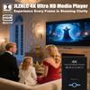 4K Ultra HD Media Player & HDD Enclosure 2-in-1,Digital Signage, Play H.265/HEVC H.264/AVC MP4 MKV Videos,MP3 Music,JPG Photos,Auto Playback and Resume,Supports HDDs,USB/SD Card,4k HDMI,Analog AV. view 2