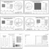 Microscope Kit PET Comparison Card Microscope Micrometer Calibration Ruler Point Gauge Measuring Soft Ruler Measurement Tool Microscope Lens Adapters(A) view 3