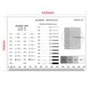 Microscope Kit PET Comparison Card Microscope Micrometer Calibration Ruler Point Gauge Measuring Soft Ruler Measurement Tool Microscope Lens Adapters(A) view 4
