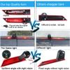 1280 * 720 Pixel Third Roof Brake Lamp Car Backup Camera Replacement for Ford Transit Custom 2012-2016 Dritte 3 Waterproof Night Vision Reverse+7" Reverse Mirror view 4