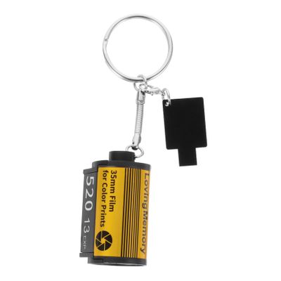 Homoyoyo Sublimation Keychains Blanks Sublimation Blank Articles Photo Film Roll for Gifts