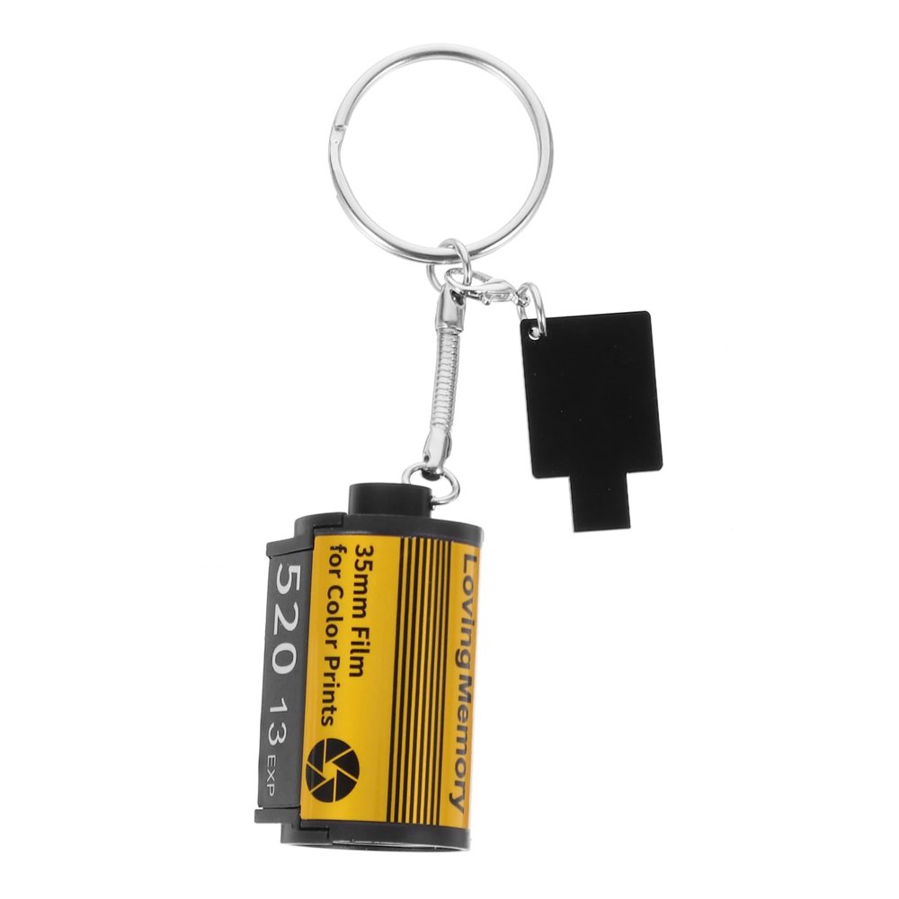 Homoyoyo Sublimation Keychains Blanks Sublimation Blank Articles Photo Film Roll for Gifts