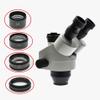 Microscope Kit 0.5X 0.7X 2X 1x Binocular Trinocular Microscope Stereo Microscope Auxiliary Objective Lens Barlow Lens Increase Working Distance Microscope Lens Adapters(0.5X 1X) view 3