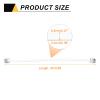 MECCANIXITY 1 Pack Telephone Cord, 9.8ft Phone Cable RJ12 6P6C Male to Male Straight Wired Handset Cord for Home, Office, White view 2