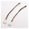 ACGTUY 20cm Adapter 5 Pcs 4-Pin Molex/IDE to 3-Pin CPU Case Fan Power Connector Cable 4 Pin to 3 Pin view 4