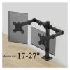 BEGWVDJTP Desktop Dual Monitor Stand Arm Mechanical Arm Load 2-9 kg Computer Monitor Stand Arm Suitable for 13-27 Inch Screen Monitor Support view 2
