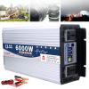 5000W/6000W/7000W/8000W Pure Sine Wave Power Inverter DC 12V/24V/48V/60V to AC 110v/220v Car Inverter Adapter Power Converter with AC Outlets and Smart Color Screen Display-60Vto220V view 1