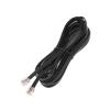 ACGTUY RJ11 RJ12 6P6C Data Cable, Male to Male Modular Data Cord Straight Wiring Pinout Telephone Handset Voice Extension Cable(197in) view 1