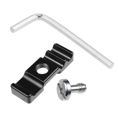 Aluminum Alloy Cable Clamp For Camera Cage And DSLR Camera 1/4in Screw Interfaces Light Bracket L Board Holder