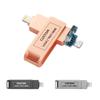 Custom OTG USB Flash Drive, Personalized Swivel 3 in 1 Multifunctional USB 3.0 Memory Stick Thumb Drive, Ideal for Business Events, Corporate Gifts and Promotional Giveaways (32 GB,50 PCS) view 1