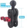 Rigdance 20mm Double Socket Arm with Dual 20mm Ball Connector, CNC Aluminum Extension Adapter | Compatible with Bulletpiont Mounting Solutions (2.36" Length) view 2