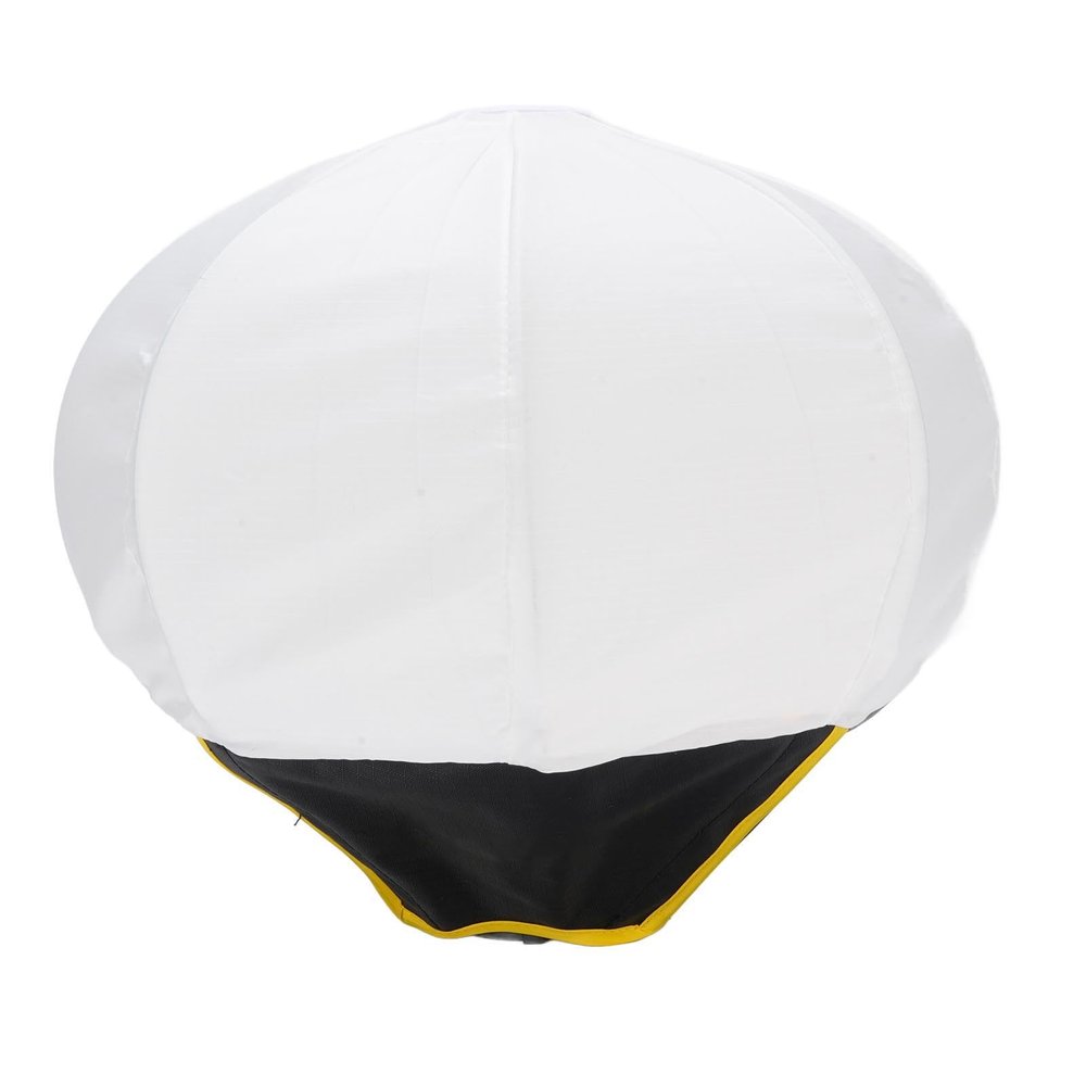 12 inch Lantern Softbox, 270 Degree Light Diffuser for Bowens Mini, 8 Resilient Ribs Lantern Softbox Soft Light Modifier with Storage Bag for COB LED Video Studio Light