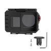 NovelGoal 80M Waterproof Camera Dive Case with 1/4 Screw Hole & Cold Shoe, Underwater Diving Protective Housing Shell Compatible with Action5Pro/4/3 (2-Card Mount Base) view 1