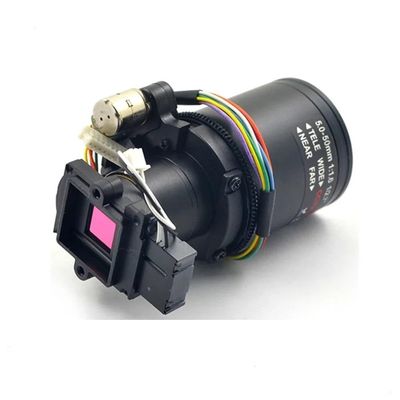 2MP Motorized Zoom Lens 5-50mm D14 DC IRIS Long Distance Viewing Angle with Motorized Zoom and Focus, for 1080P/5MP AHD/IP Cameras