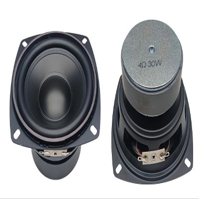 honselia 4inch Full Range Speaker, 2Pcs 30W 4Ohm Speakers Cone for DIY HiFi Woofer Speaker Car Audio Subwoofer Stereo Loudspeaker Systems