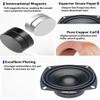 honselia 4inch Full Range Speaker, 2Pcs 30W 4Ohm Speakers Cone for DIY HiFi Woofer Speaker Car Audio Subwoofer Stereo Loudspeaker Systems view 3