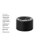 Camera Lens 4.3mm 1.3MP 1/3" F2.5 M12 Mount for Video Door Phone CCTV Security Camera view 4