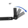 ZGUZMCMK 2 Pieces Speaker Wall Mount Metal Speaker Support Easy Installation Speakers Wall Stands for Home Theater Bedroom Living Room view 2