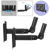 ZGUZMCMK 2 Pieces Speaker Wall Mount Metal Speaker Support Easy Installation Speakers Wall Stands for Home Theater Bedroom Living Room view 4