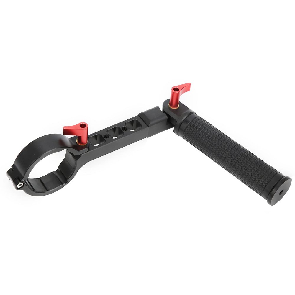 Metal Adjustable Angle Stabilizer Sling Handle Grip Aluminium Alloy for Photography Crane 2 (Black)