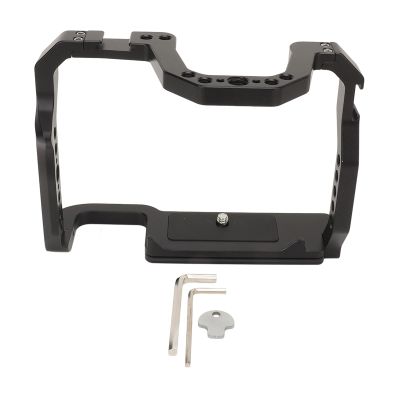 Aluminum Alloy Camera Cage Cold Shoe Rig for 70D 80D Photography