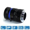 HD 8MP Industrial CCTV Lens 50mm C-Mount Manual Iris Focus F1.4 Aperture 1 Inch Format Suitable for Surveillance Security Cameras view 4