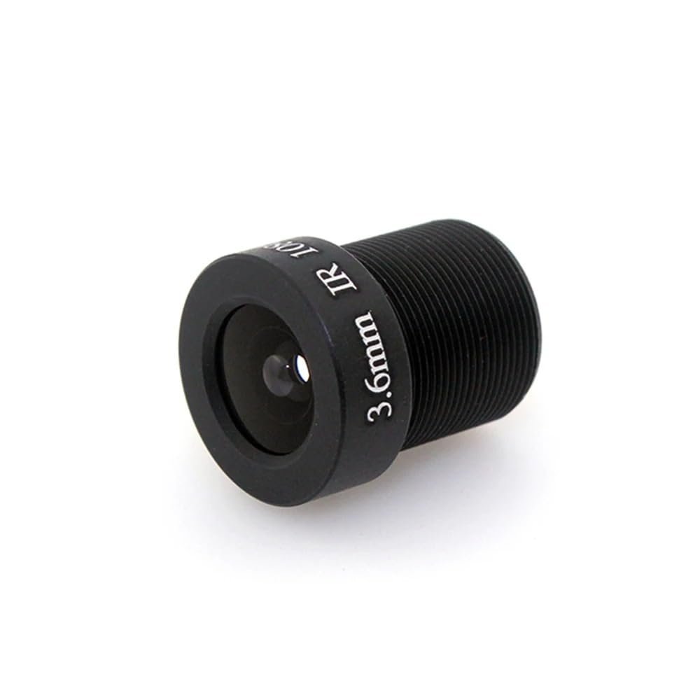1080P CCTV Lens 2.8mm 3.6mm 6mm M12 Interface 2MP Aperture F2.0 1/2.7 Format Suitable for Surveillance Security Camera(3.6MM)