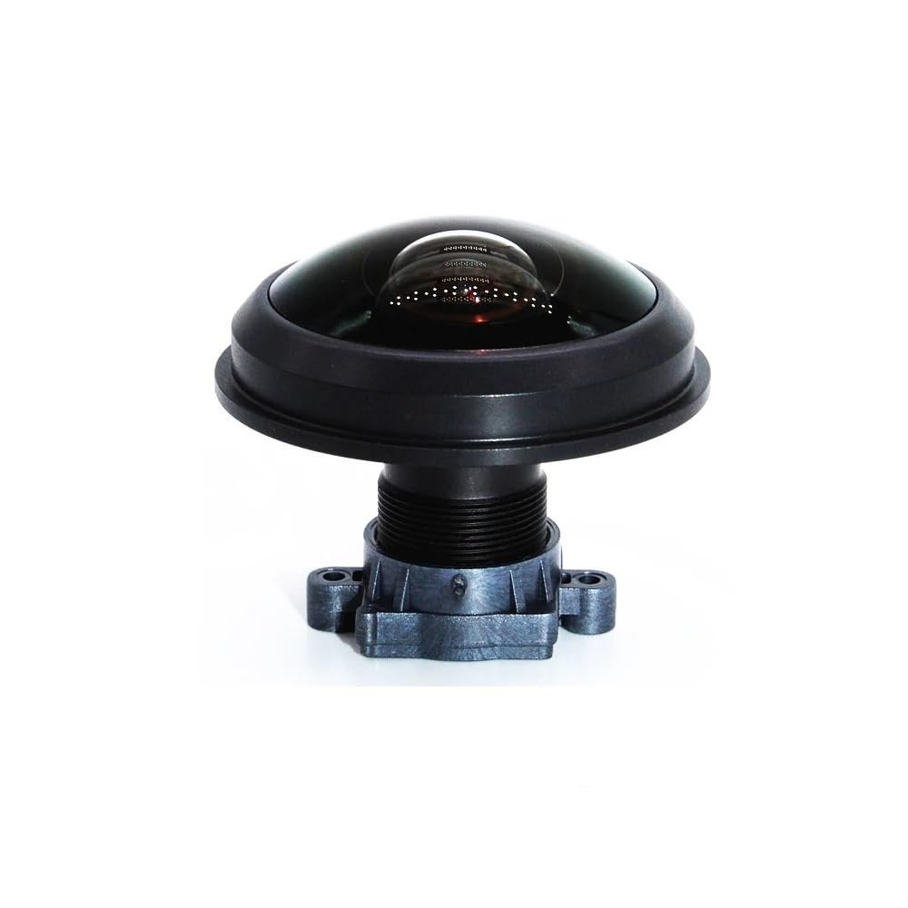 4K CCTV Lens M12 12MP 0.95MM 210 Degree Fisheye F2.0 1/2.3 Inch 650nm Infrared Aerial Photography Face Recognition Drone FPV Camera Lens