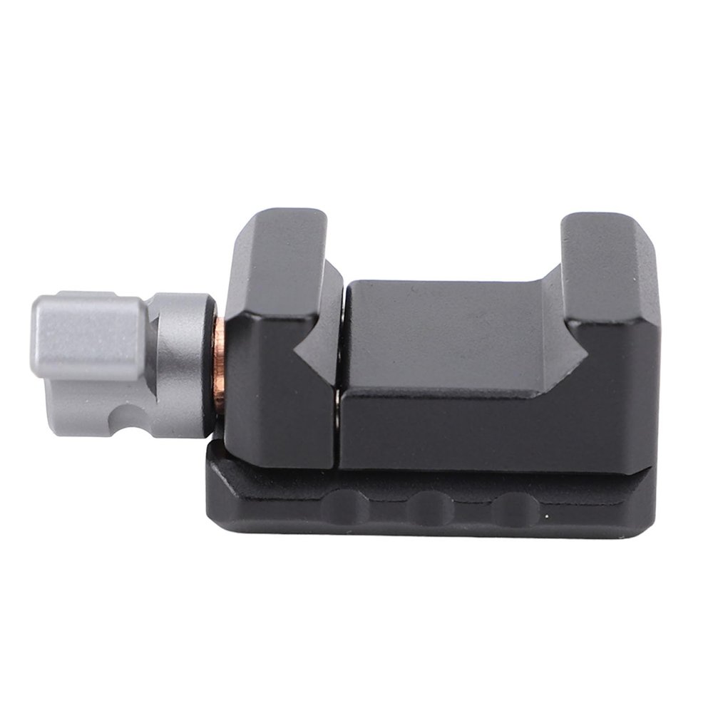 Akozon Camera Cage Rail Clamp Adapter Quick Release Aluminum Clamp for Camera Handle LED Light Display
