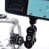Akozon Camera Cage Rail Clamp Adapter Quick Release Aluminum Clamp for Camera Handle LED Light Display view 3