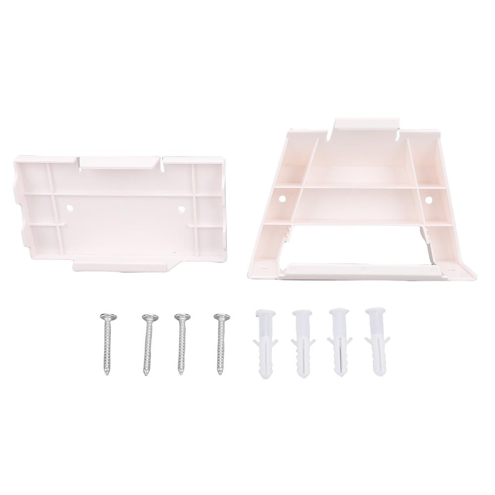 Router and Power Supply Holder, Wall Mount Router Bracket Suitable for Plastic Router and Power Supply Wall Mount Holder