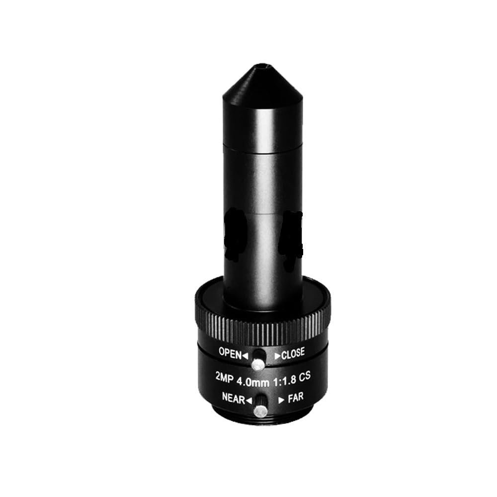 Pinhole Lens CS Interface HD 2MP 1080P 4MM Aperture F1.8 Format 1/3 Inch Manual Aperture Suitable for Industrial CCTV Camera