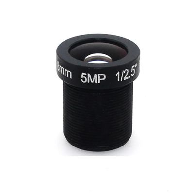 Camera Lens CCTV HD 5 Megapixel M12 Interface 8mm 12mm 16mm Optional 1/2.5 Inch F2.0 for Surveillance Security IP Camera(M12-5MP-8MM)