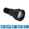 4K Action Camera Lens 50MM M12 1/2" F2.8 650nm IR Filter Long Distance Field of View Suitable for view 4