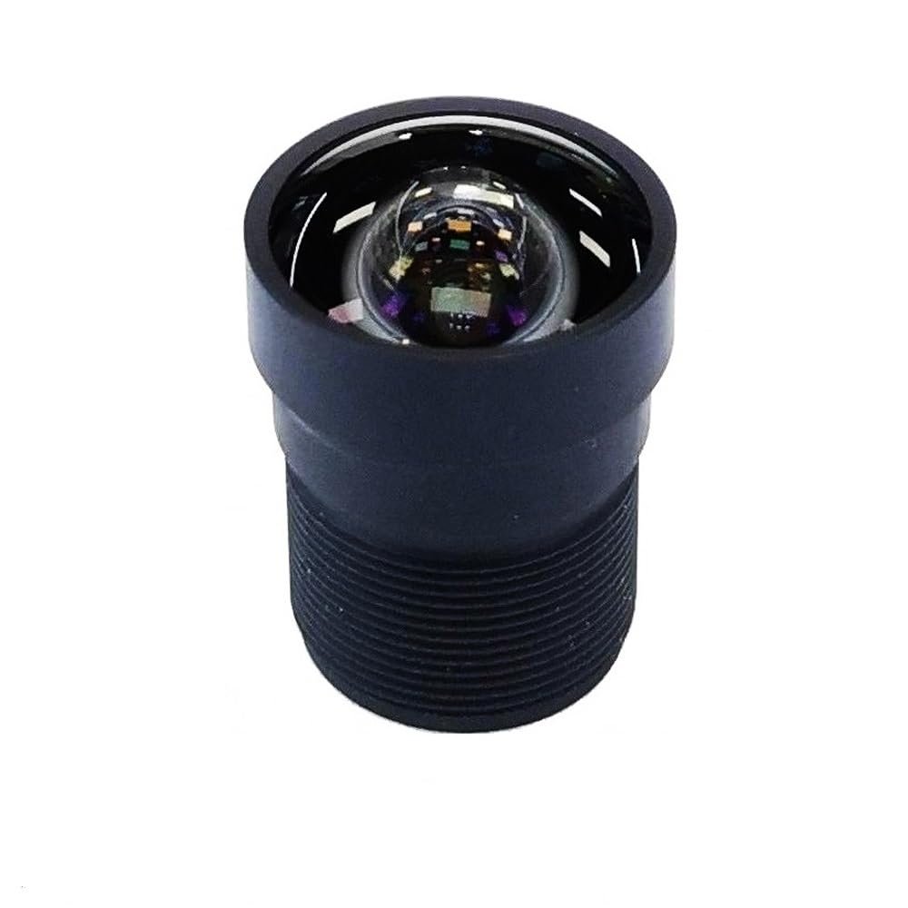 Distortion-Free Lens 12MP 3.25mm M12 Mount 1/2.3 inch F2.6 with 650nm IR Filter for Action Cameras(Lens with IR Filter)
