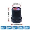 Distortion-Free Lens 12MP 3.25mm M12 Mount 1/2.3 inch F2.6 with 650nm IR Filter for Action Cameras(Lens with IR Filter) view 4