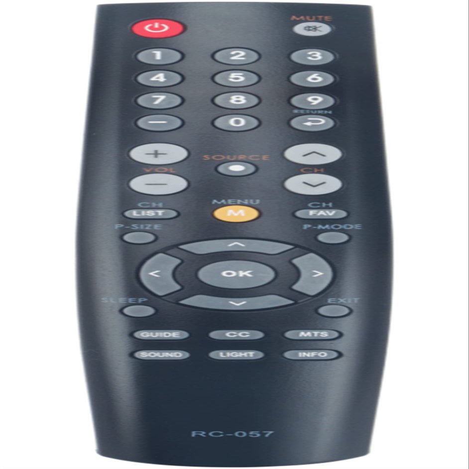 New RC-057 Replacement Remote Control Compatible with Coby LCD Widescreen TV