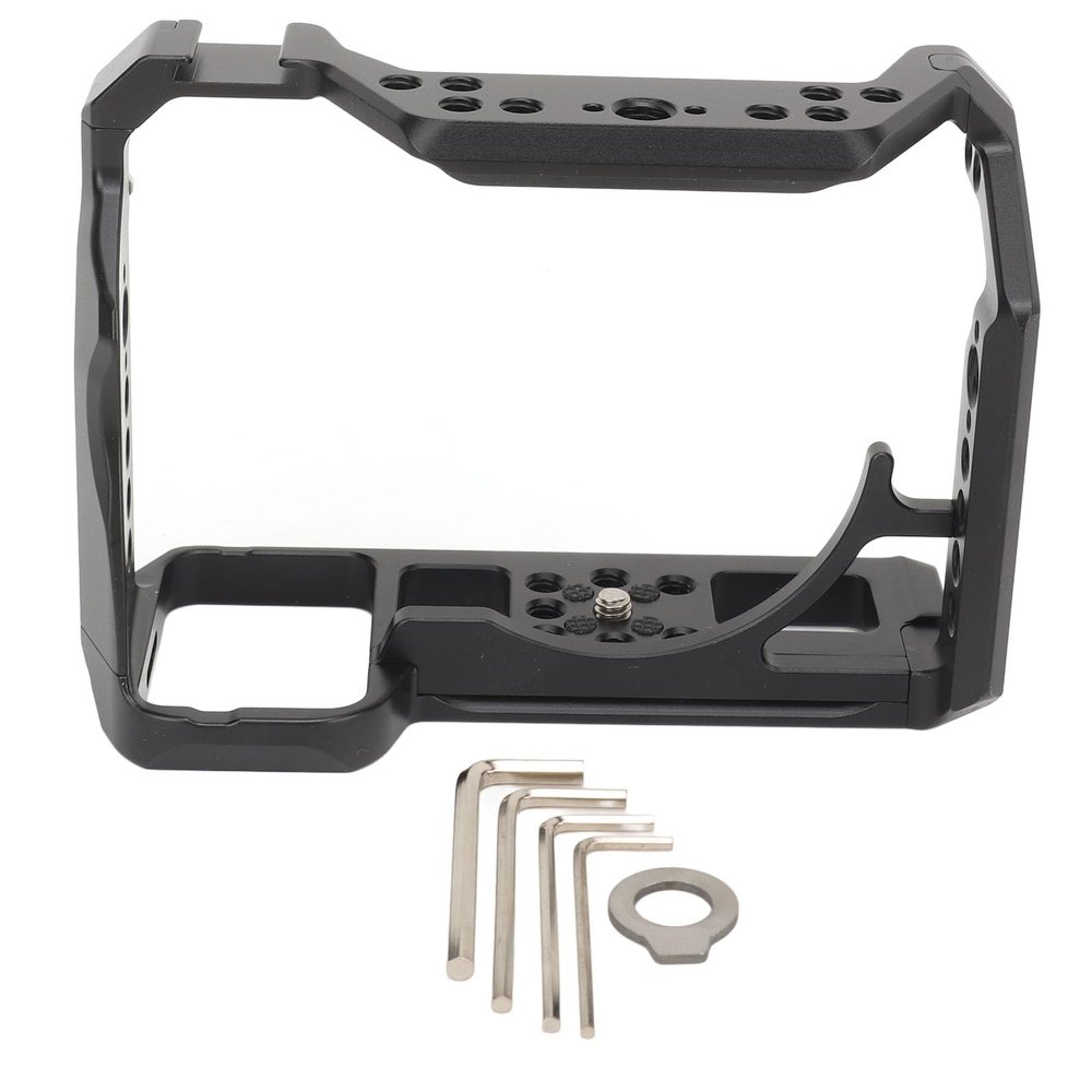 Camera Cage Aluminum Alloy Protective Full Camera Rig for A7S3 Video Making