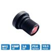 12MP 3.8mm CCTV Lens 1/2.3 inch F2.6 4K Distortion-Free Action Camera with IR Filter 650nm view 3