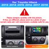 Car Radio Stereo for Toyota Hiace 2013-2018, Android 13, 9" IPS Touch Screen Upgrade Replacement with CarPlay & Android Auto, GPS Navigation DSP SWC 5G WiFi Camera 8CORE 8+256GB view 2