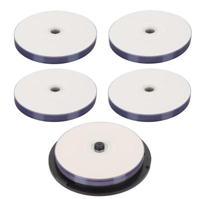 4.7GB DVD R Blank Disc, 16X High Speed, PC Recordable Media Discs, Compatible with DVD R and DWD R Drives (OVAQUIXIpfy710tosa-12)