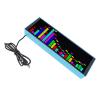 ZJchao LED Music Spectrum Clock with RGB Rhythm Light Display, Color-Changing Reactive Lamp, Blue 5V Desktop Alarm Clock for Bedroom & Studio view 3