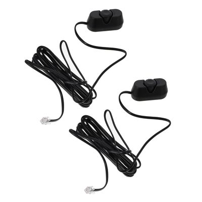 LALADEFIEE 2pcs Subwoofer Volume Control Knob Remote Controller for Car Amplifier Inline Audio for Automotive Accessories