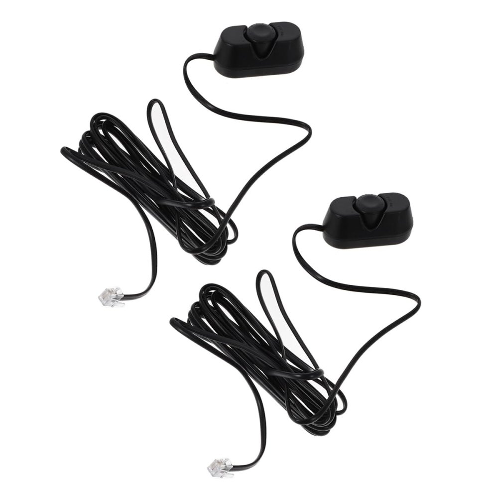 LALADEFIEE 2pcs Subwoofer Volume Control Knob Remote Controller for Car Amplifier Inline Audio for Automotive Accessories