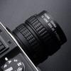 Mtlavishness 35mm Fixed Focal Lens for CCTV Photography Metal Construction Wide Aperture for Good Depth of Field Effect Ideal for Macro Photography Compatible with C Mount and view 1